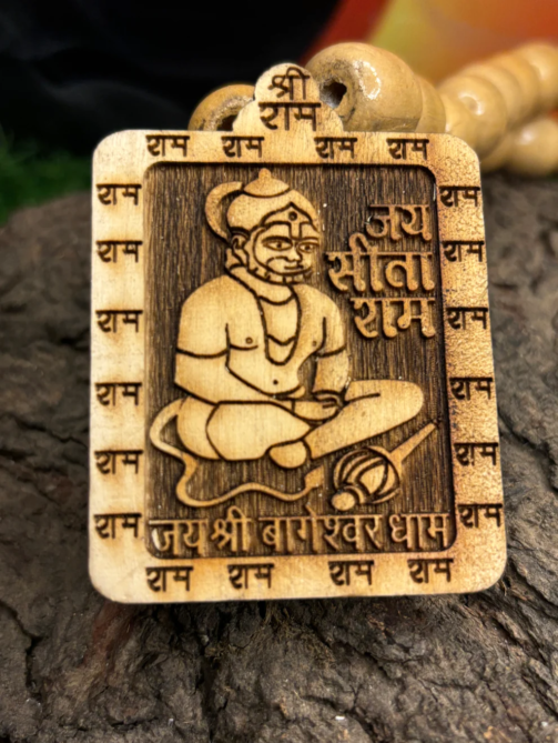 BIG BEEDS BAGESHWAR DHAM HANUMAN TULSI MALA 3