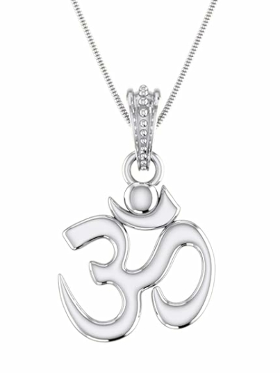 Om Pendant With Chain