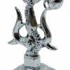 Om Shivay Trishul (Silver Black)